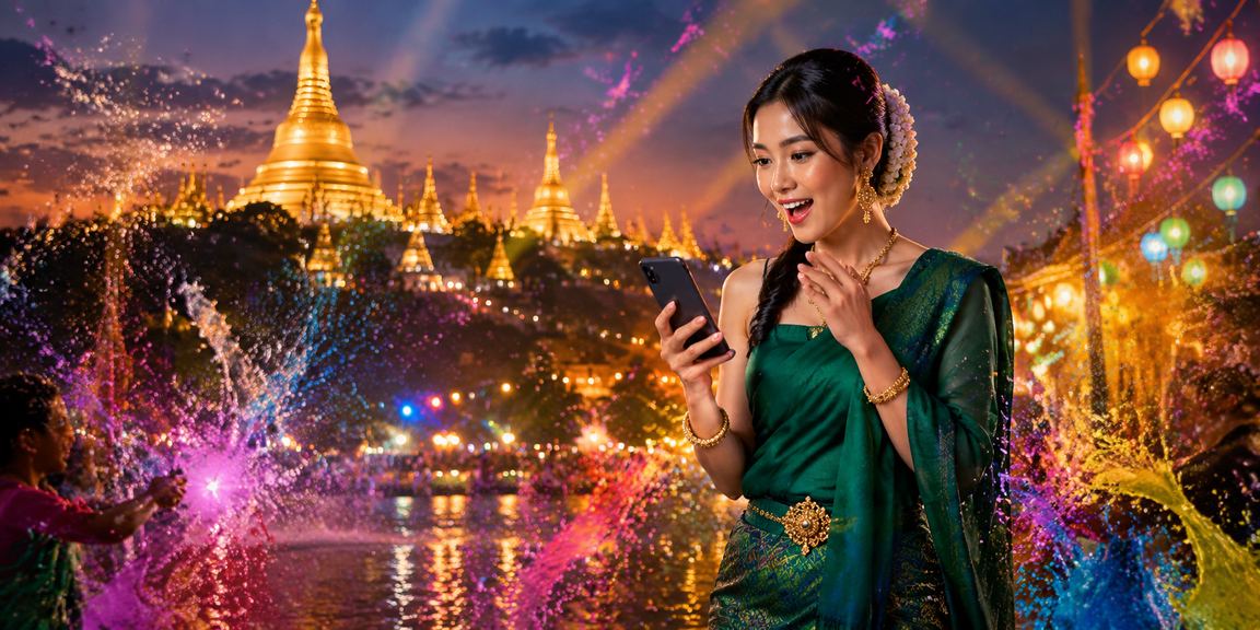စစ်ကိုင်းတောင်ရိုး၌ မိုဘိုင်းကာစီနိုကစားနေသော မိသားစု